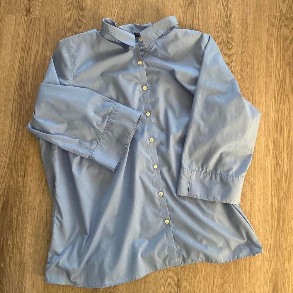 Lands end light blue